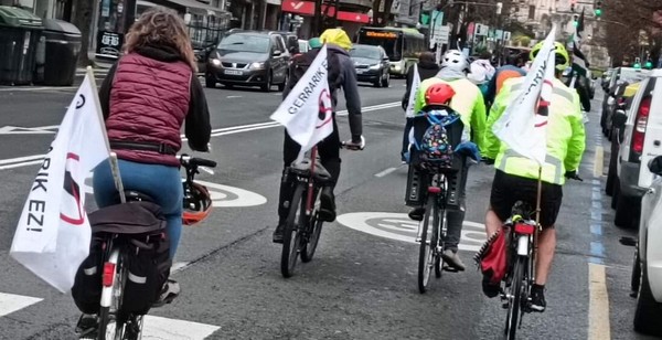 Momento de la bicicleta marcha