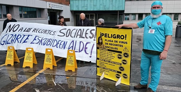 Momneto de la concnetración de denuncia