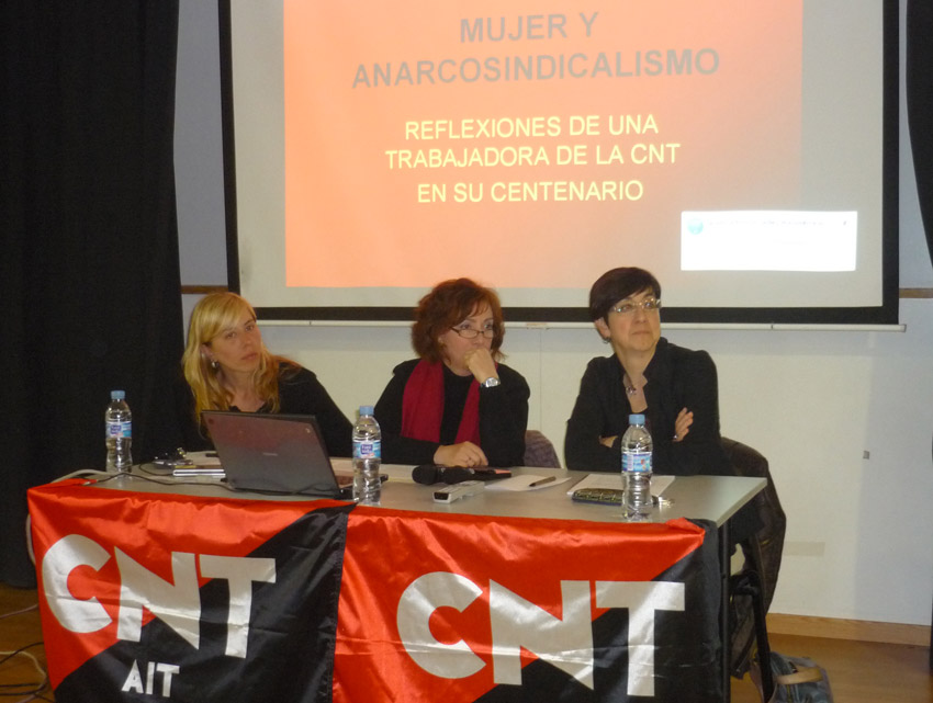 charla anarcofeminista  pres.y ponentas, centenario