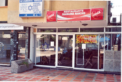 Fachada del restaurante