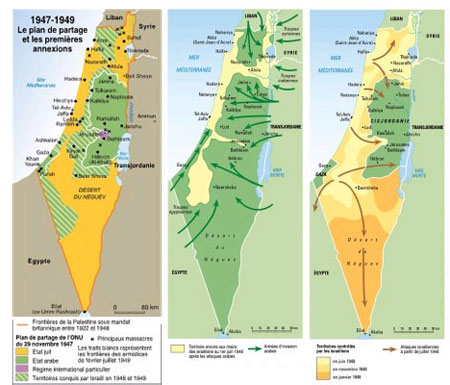 EL SIONISMO EN LA FORMACION DEL ESTADO DE ISRAEL Mapaspalestina