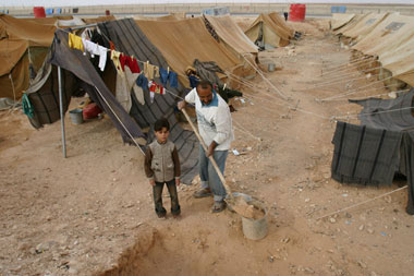 Refugiados palestinos en iraq