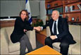 Livni y moratinos