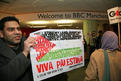 cartel viva palestina