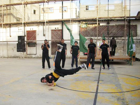 breakdance en Gaza