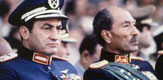 Mubarak y Anuar Al Sadat