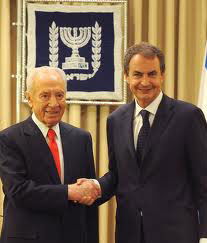 Zapatero y Peres