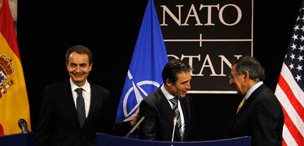 Zapatero en la OTAN