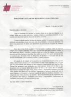 carta obispos