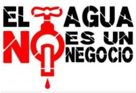 agua no es un negocio (el)