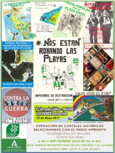 cartel exposición de carteles de ea el puerto 9 24