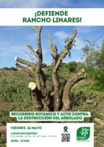 paseo botánico y acto defensa arbolado rancho linares 16 5 25