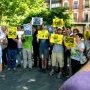 Acción Colectivos de Valladolid contra el TTIP, 30 de mayo. Fotografía: Leo (...)