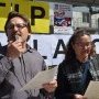 En una acción de 2015 de los Colectivos de Valladolid contra el (...)