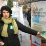 En una acción informativa de calle con la exposición «Los límites del (...)