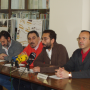 Una rueda de prensa sobre el vertedero de residuos tóxicos y peligrosos de (...)