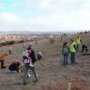 En una plantación de árboles en 2009 en Fuente el Sol organizada con ARBA y (...)
