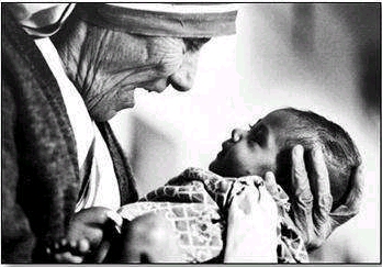 La madre Teresa ¿sólo con los pobres?