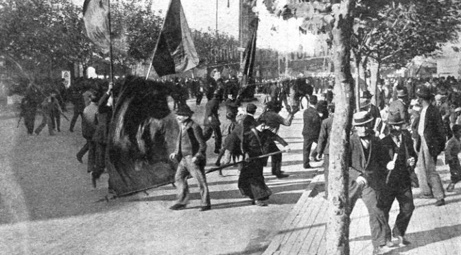 1º de Mayo  Boletín Nº 209 de la CEAM. 1º mayo 1909 Hacia plaza lorea