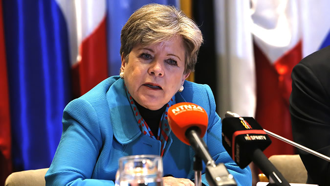 Alicia Brcena, Secretaria Ejecutiva de la CEPAL