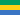 Bandera de Gabn