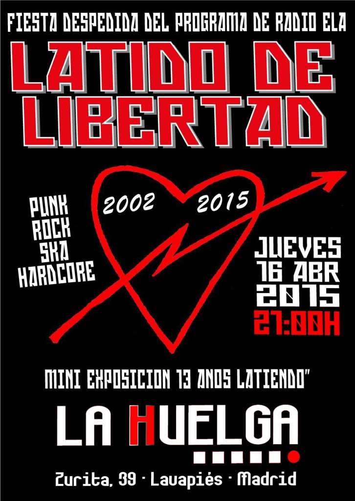 Fiesta despedida en La Huelga