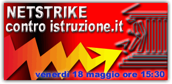 Netstrike contro il ministero della pubblica distruzione