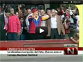 Acto deinscripción como candidato de Hogo Chávez